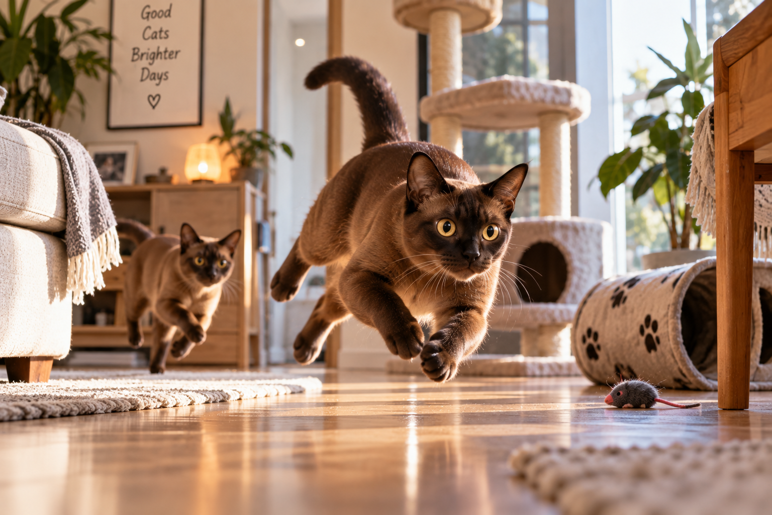 Your Cat Was Sleeping Five Minutes Ago—So Why Are They Suddenly Sprinting Around the House?