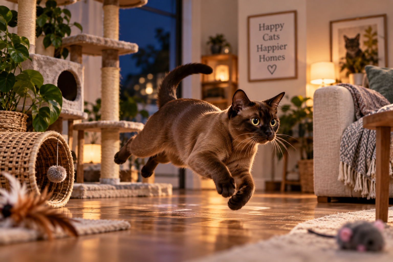 Cat Behavior : Your Cat Was Calm Five Seconds Ago, So Why Is It Suddenly Sprinting Around the House?