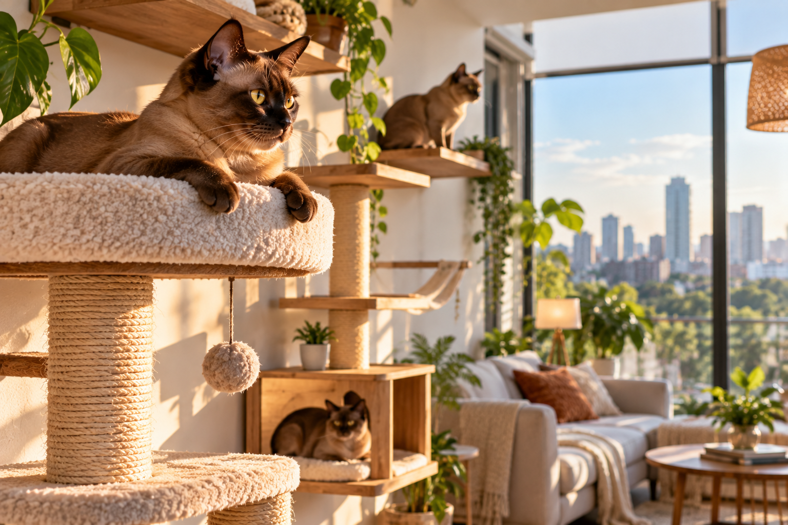 Your Cat Has Three Comfortable Beds, So Why Do They Keep Sleeping on Top of the Cabinet?